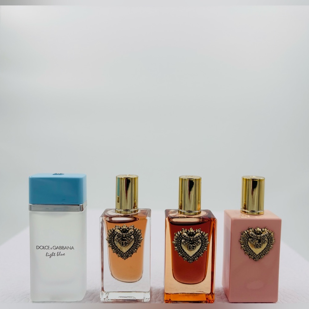 NWT Valentino Devotion light blue mini deluxe bottle gift 4pcs bundle
